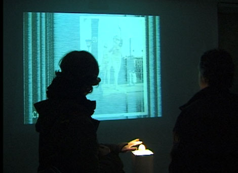 Blich auf die Bewegung Ausstellungssituation